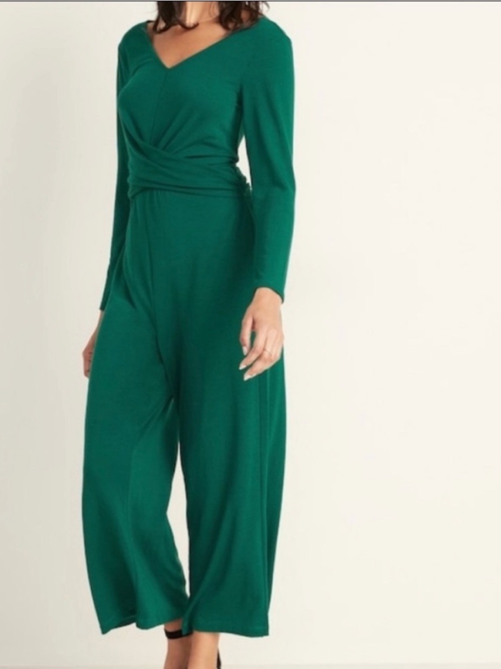 Like New!! Old Navy Twist-Front Jersey-Knit Jumpsuit for Women Size M